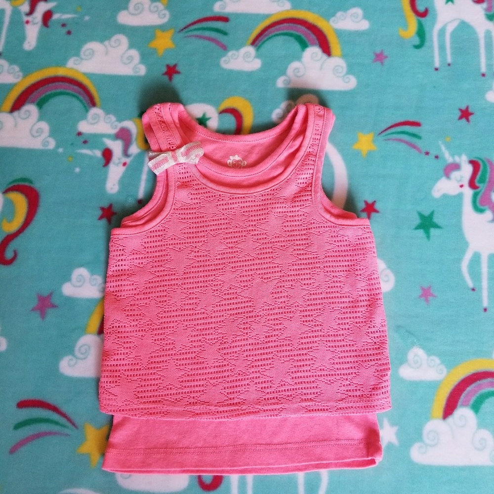 🎀Free W/ Bundle! Girls Layered Tank Top 4T🎀